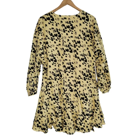 EUC Anine Bing Peyton Dress Painterly Leo Medium - Picture 8 of 10